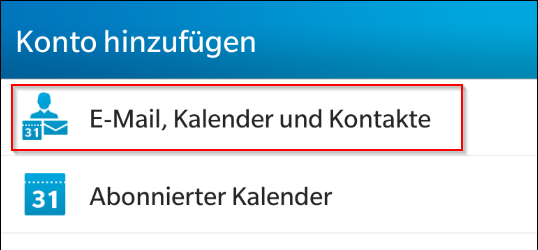 Screenshot 8 für die Einrichtung Sked Kalender Web-App auf BlackBerry-Geräten